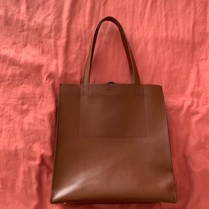 Banana Republic leather tote
